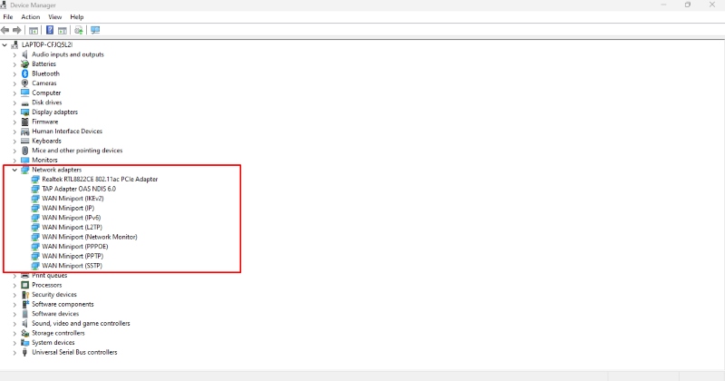 Windows 10 Network Adapter Missing