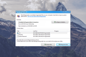 How to Auto Defrag & Shutdown Your Windows Vista and 7 PC